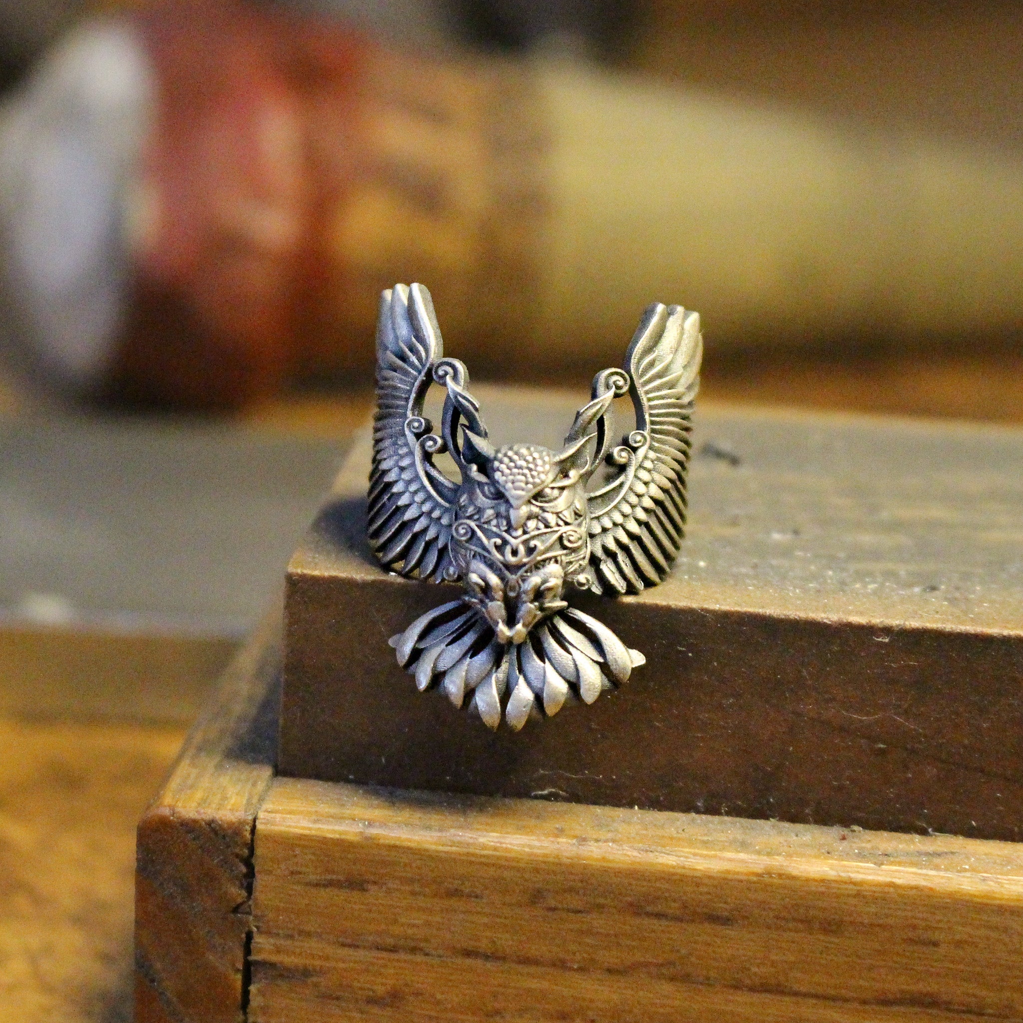 Owl Silver Rings