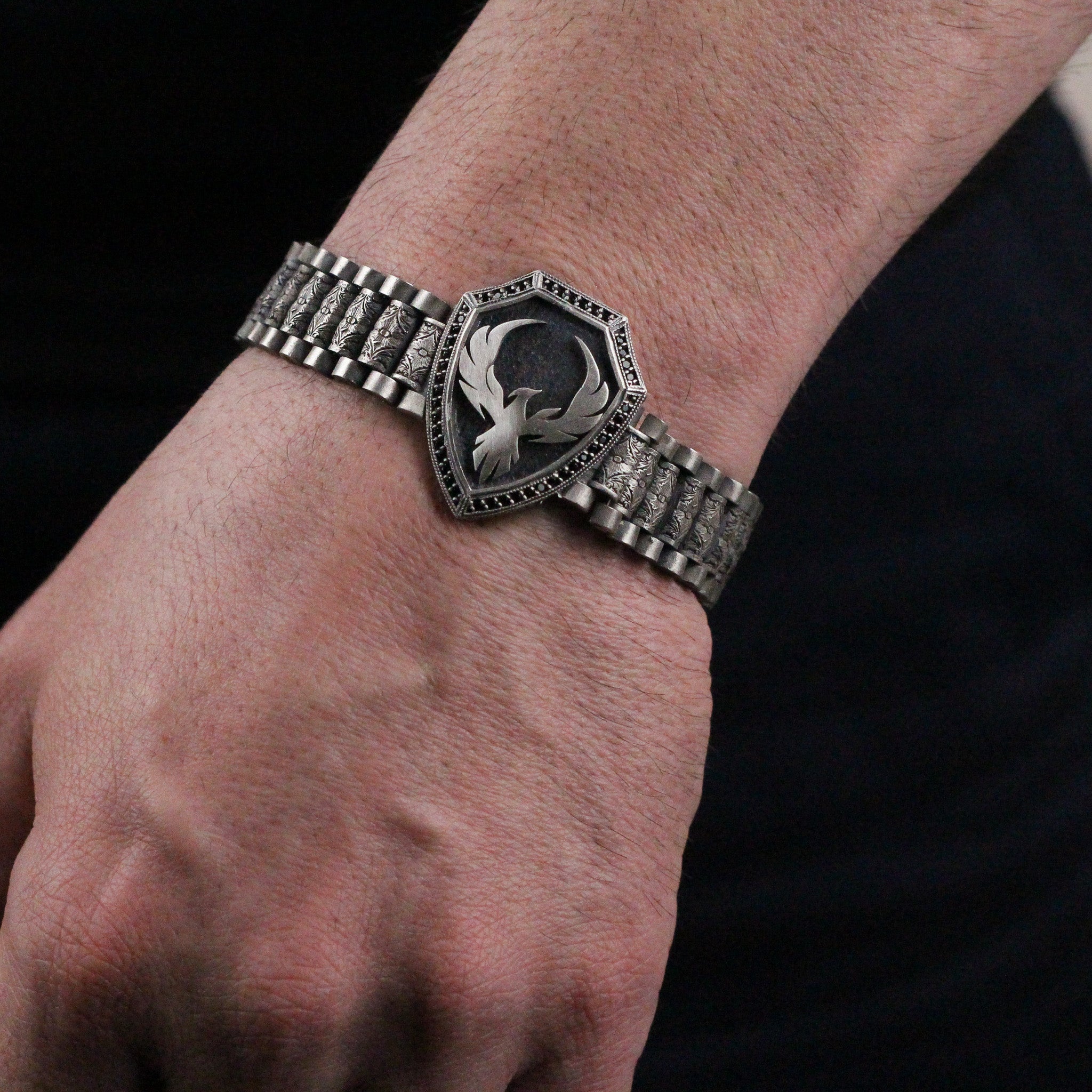 Phoenix Silver Bracelets