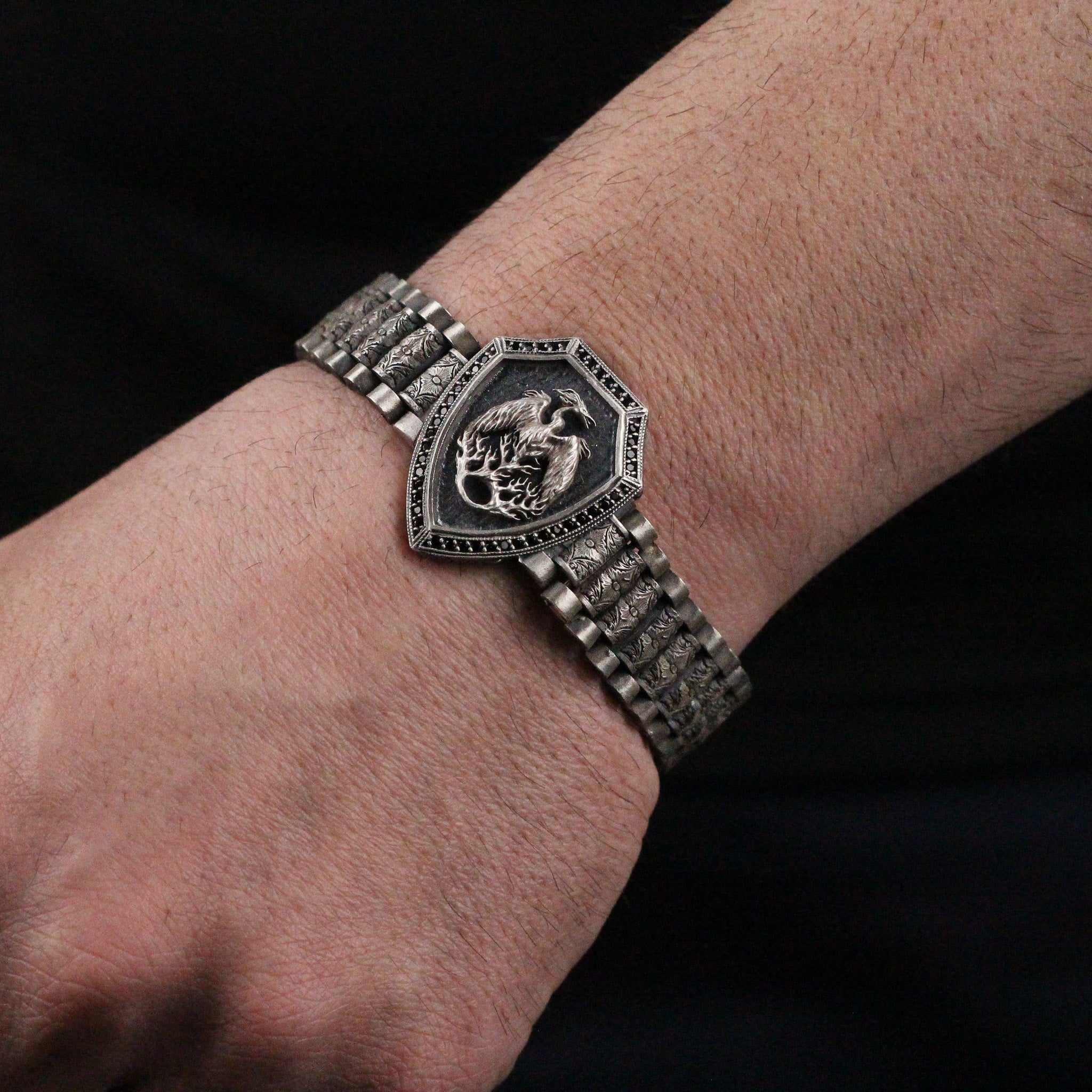 Shield Silver Bracelets