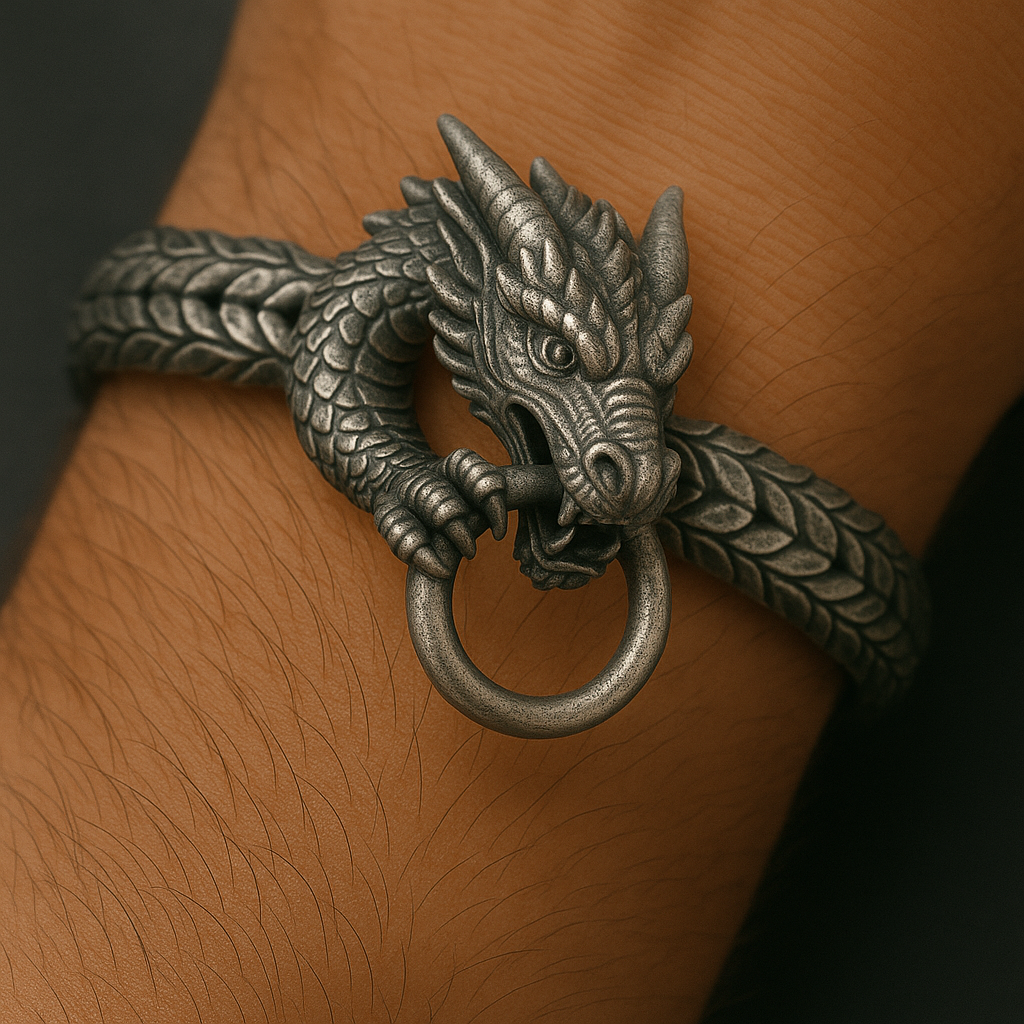 Dragon Silver Bracelets