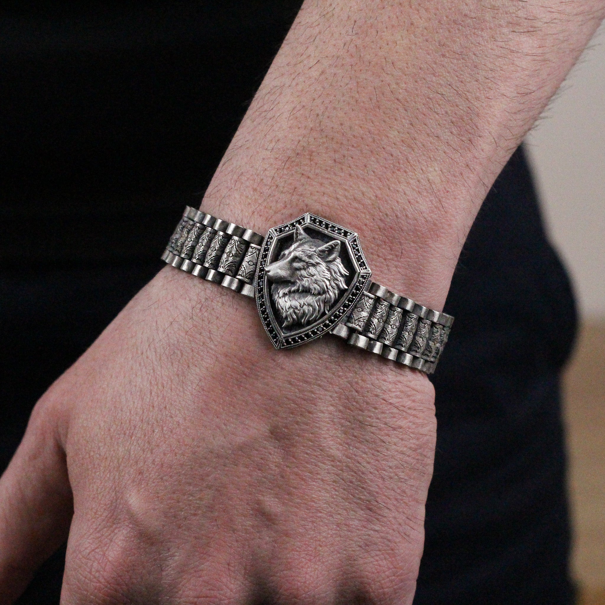 Wolf Silver Bracelets