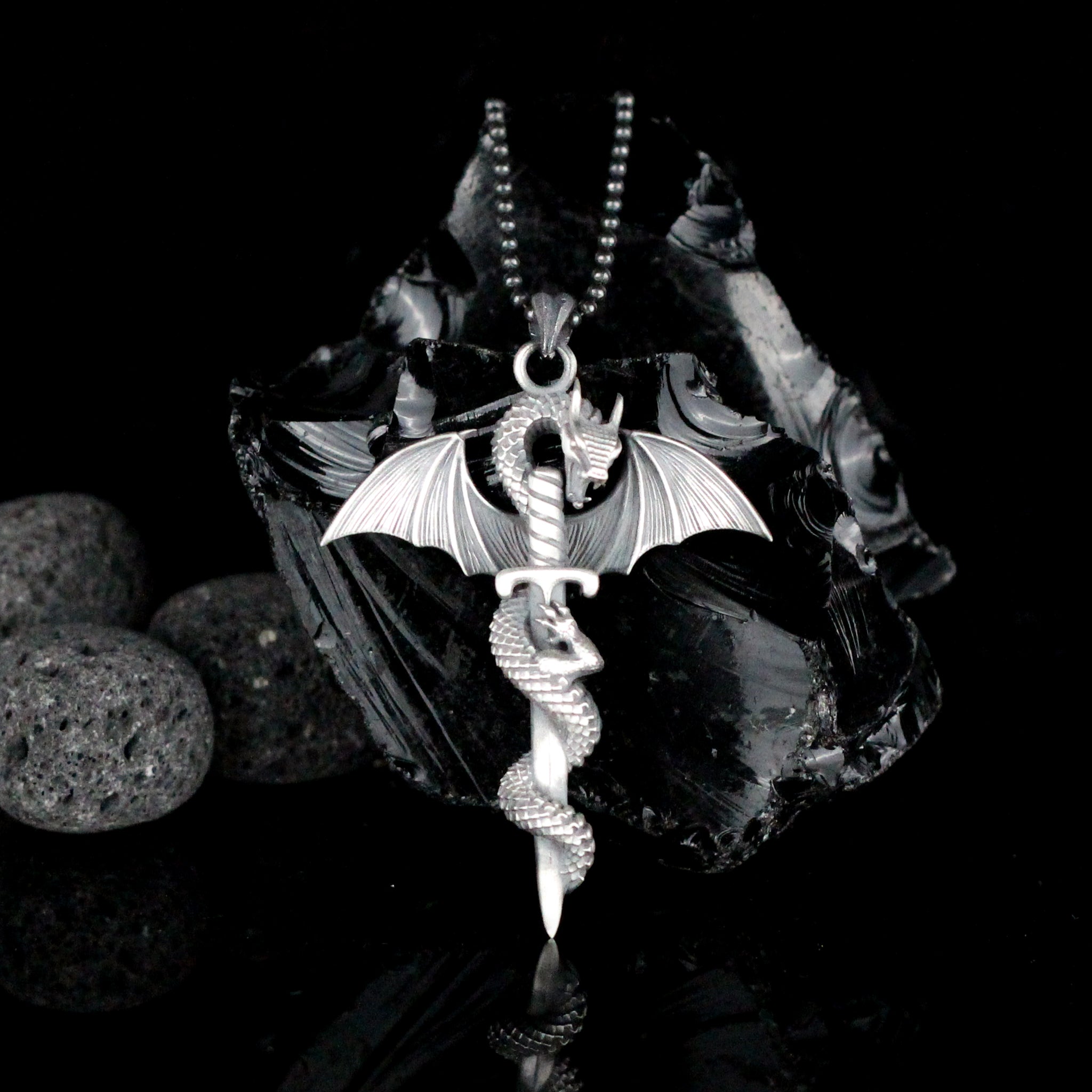 Dragon Silver Necklaces
