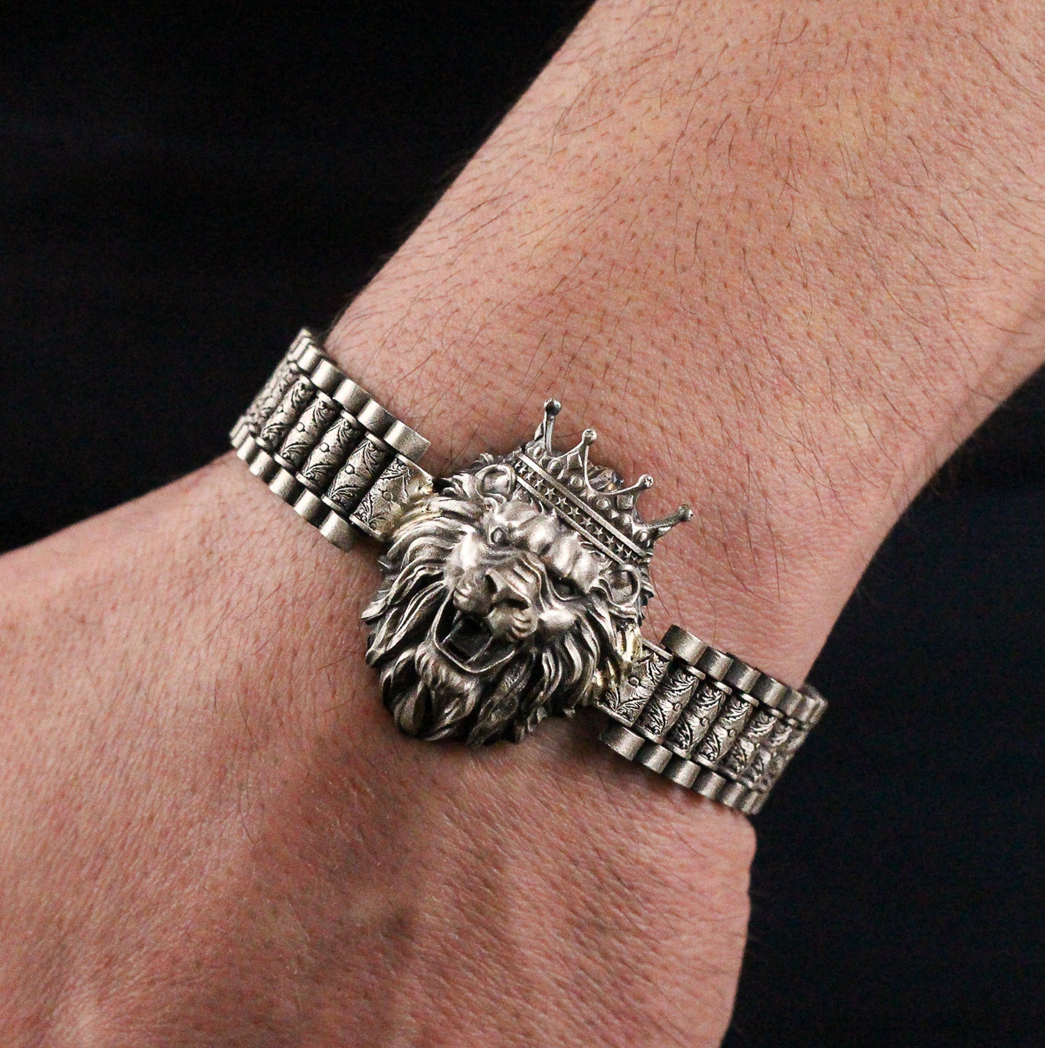 Lion Silver Bracelets