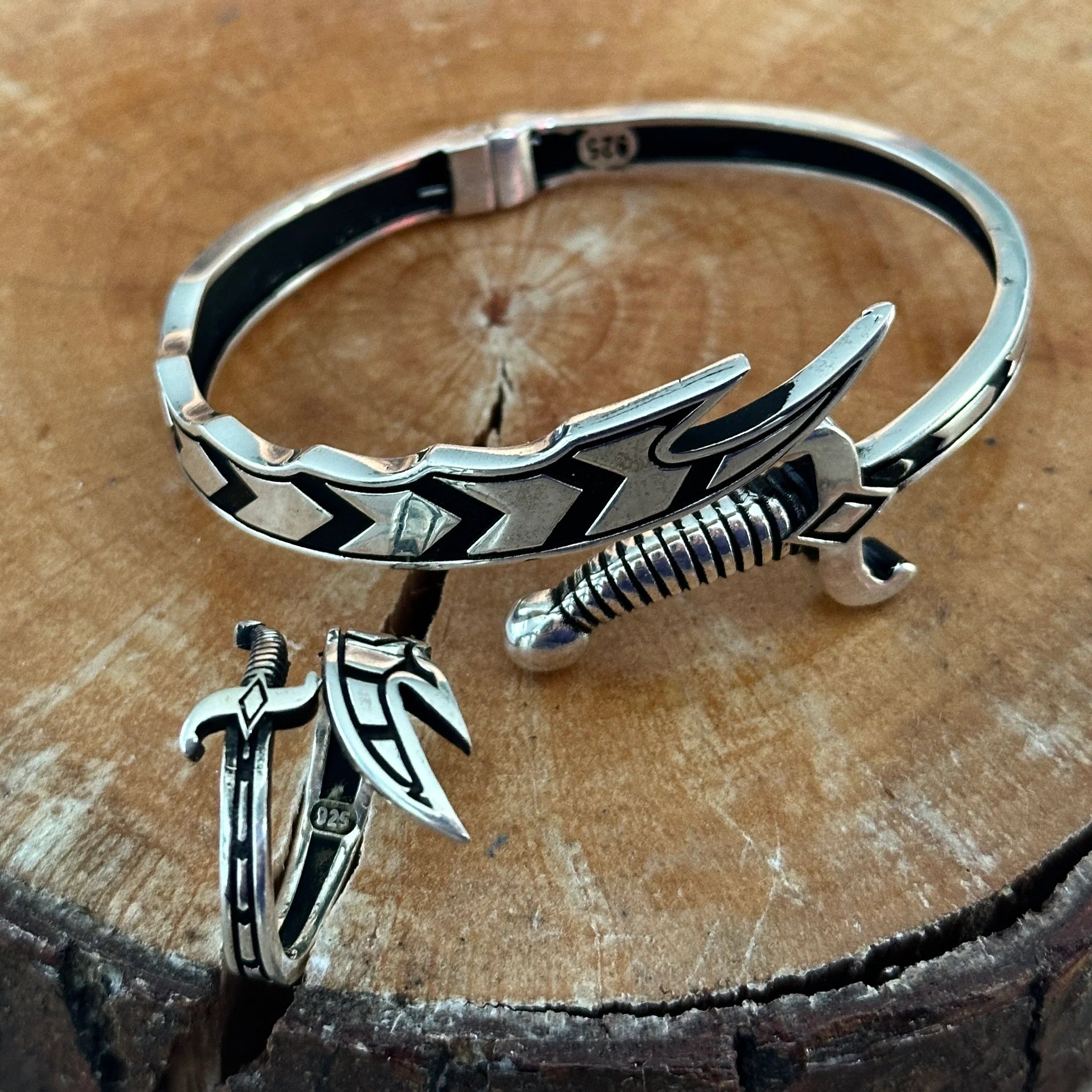 Zulfiqar Silver Bracelets